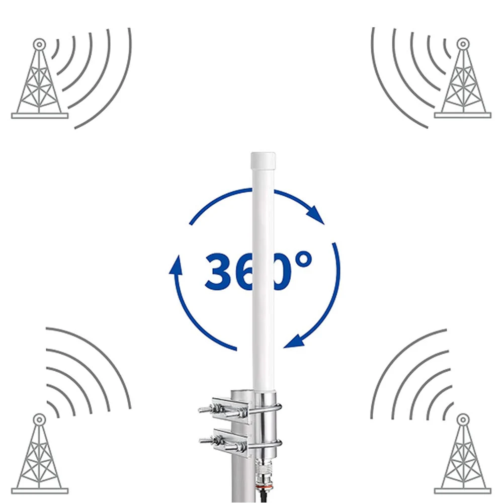 4G 5g Satellite Dish WiFi6e Omni UHF Long Range Directional FRP Antenna for Base Station