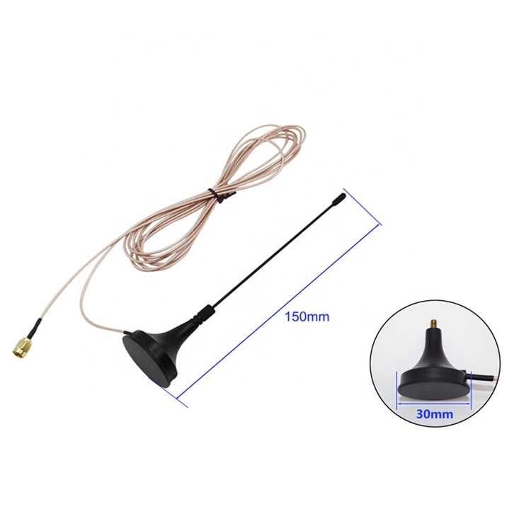 470MHz Suction Cup Sucker Smart Meter Reading Magnetic Antenna