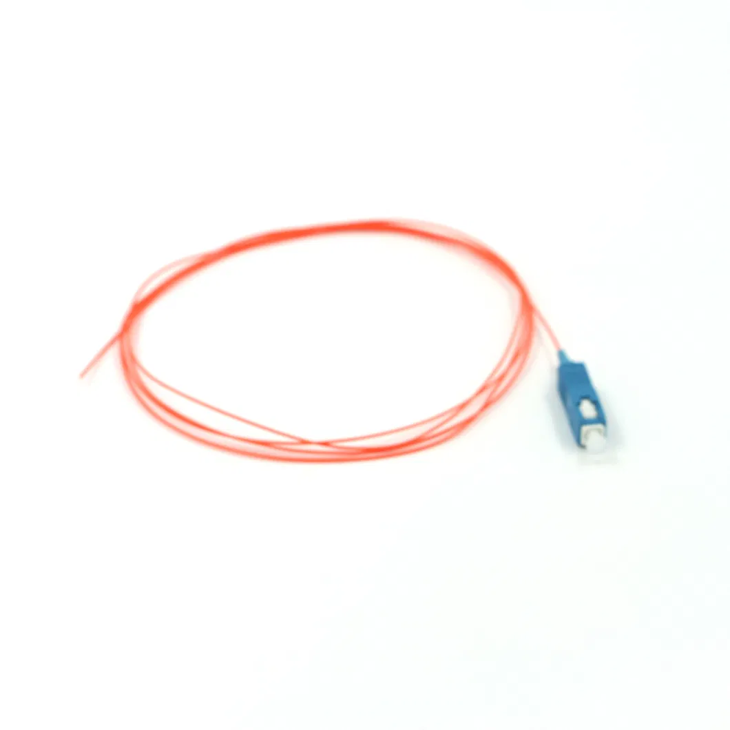 Sc Fiber Optic Patch Pigtail with Aqua Cable