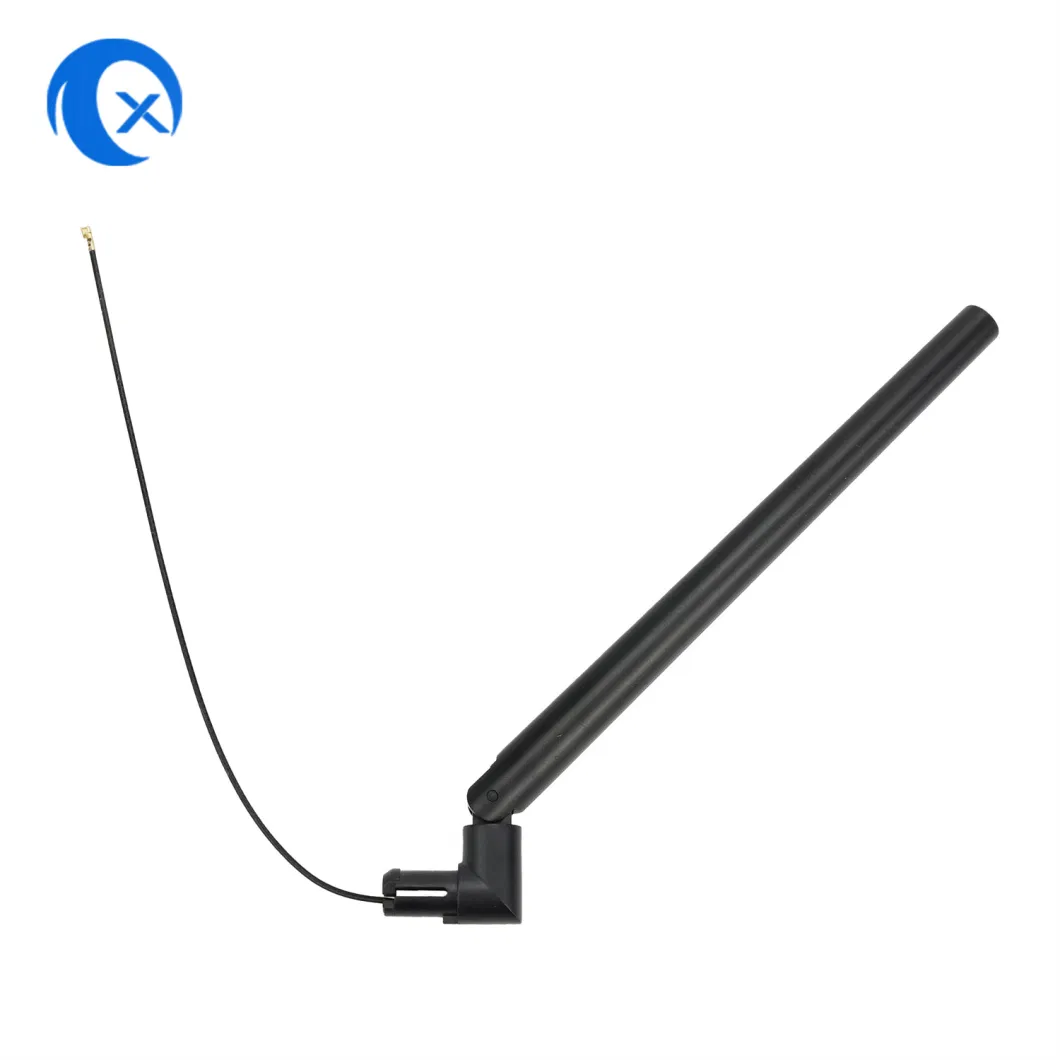 Swivel Rubber Ducky 2.4GHz 5.0 GHz Omnidirectional WiFi Antenna for Router Ap with Flying Lead/Integrated Cable with U. FL Female Connector