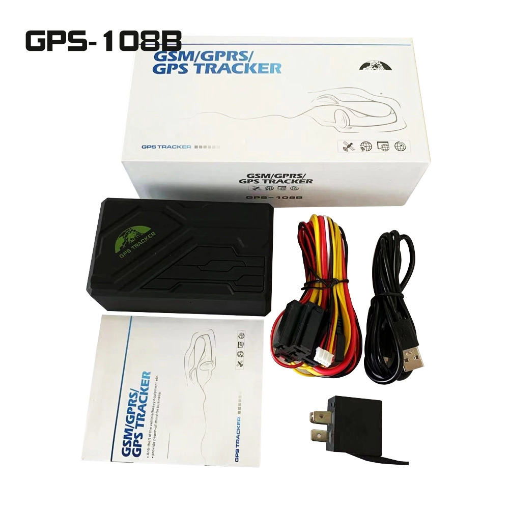 Portable Locator Rastreador De GPS Hot Tracker GPS Tk108b with Shock Sensor Detect Movement Fleet Management