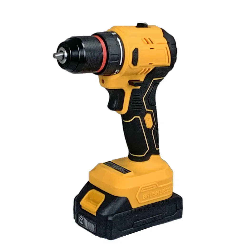 Youwe High-Quality Magnetic Drilling with Faster Charger Electric Tool, Power Tools, Cordless Drill 21V Cordless Drill, Power Drill Set with 2 Batteries