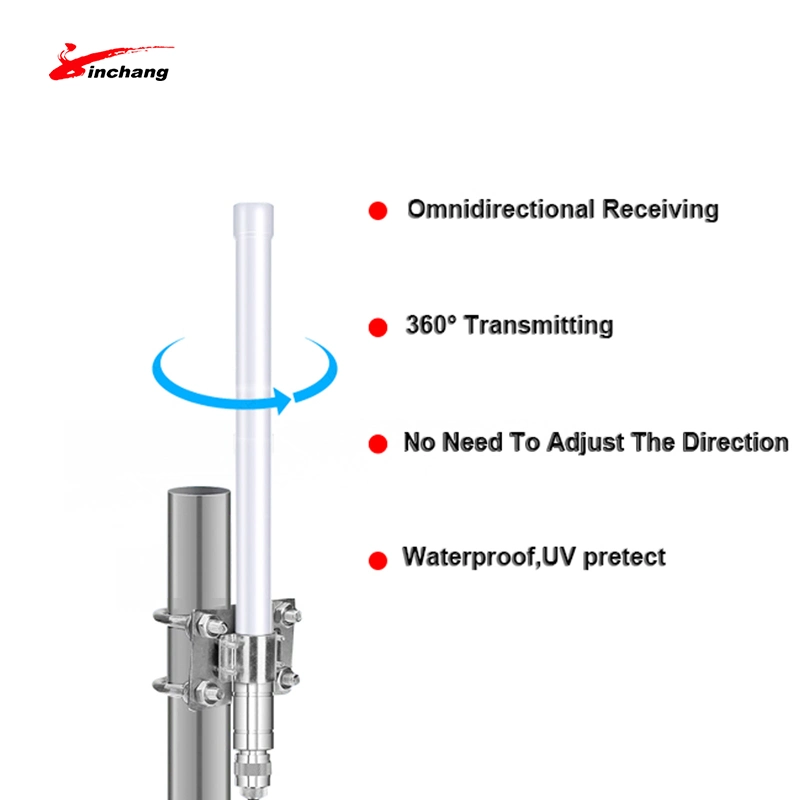 915 MHz 868 MHz 433MHz Outdoor Lora Helium Antenna Omni Directional Fiberglass Antenna