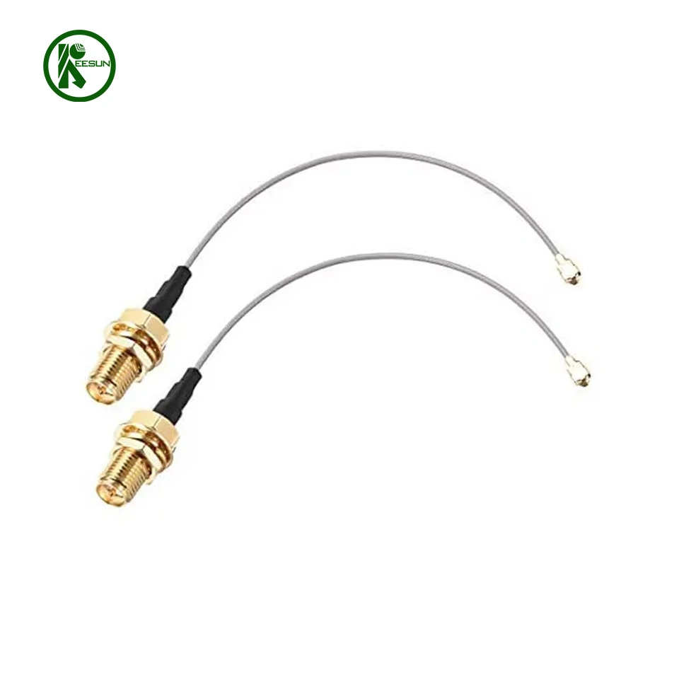 U. FL to RP-SMA Female Pigtail Antenna Coaxial RF1.13 Low Loss Cable RF Coaxial Adapter Connector