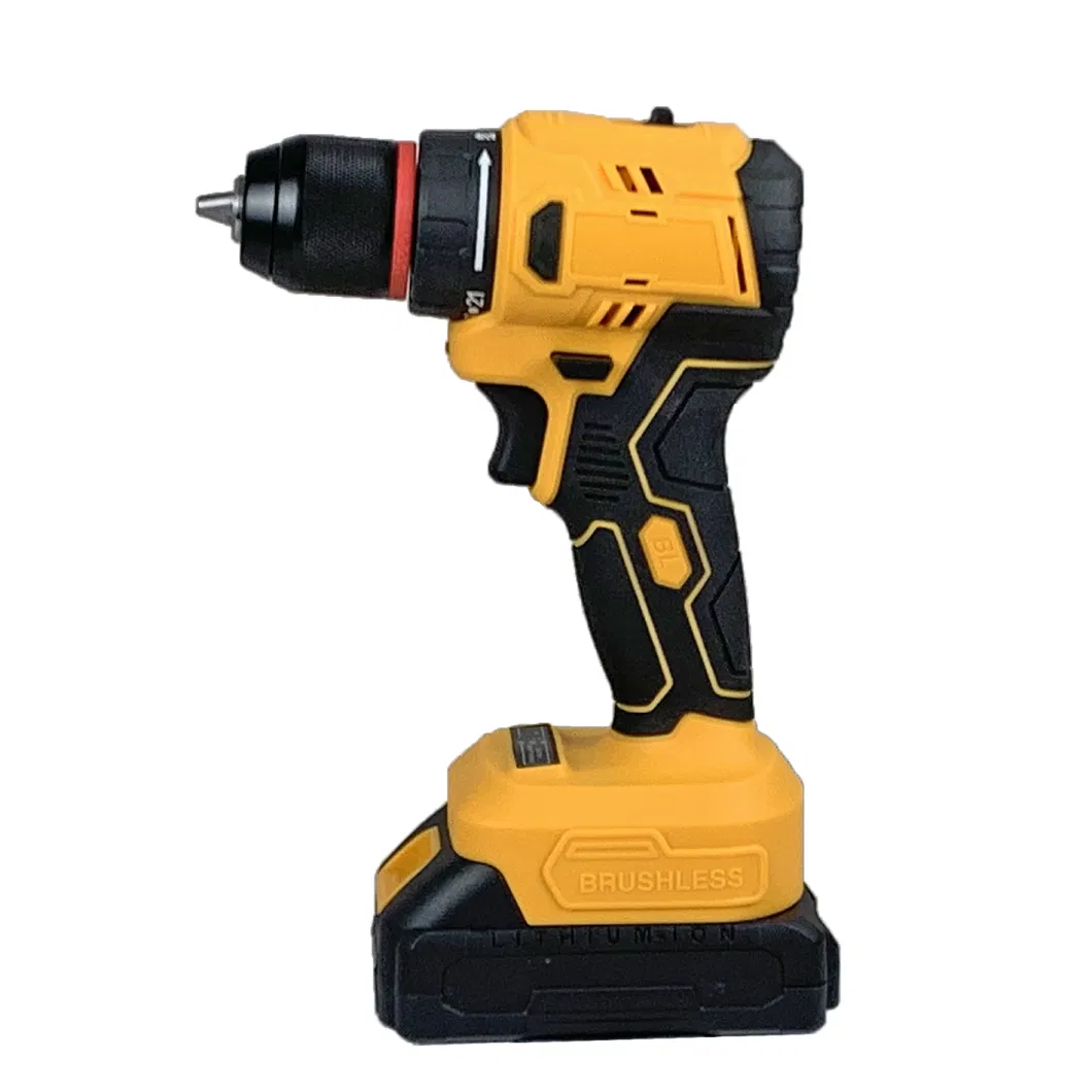 Youwe High-Quality Magnetic Drilling with Faster Charger Electric Tool, Power Tools, Cordless Drill 21V Cordless Drill, Power Drill Set with 2 Batteries