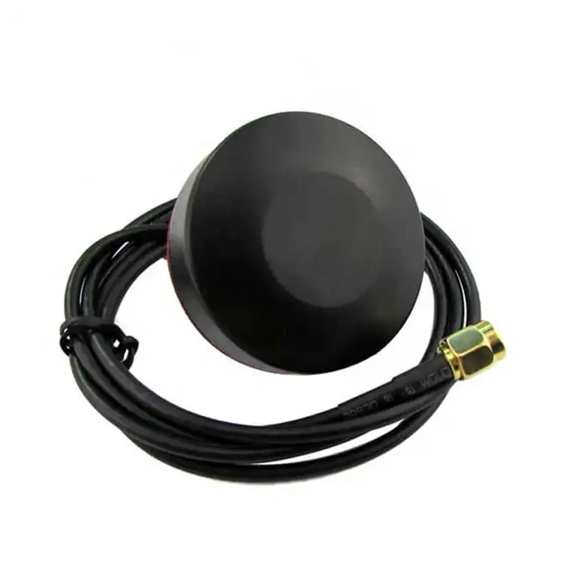 Car Gnss GPS Antenna GSM Outdoor Waterproof Antenna Rg178 with Ipex Outdoor IP67 Roof Screw Surface Mount