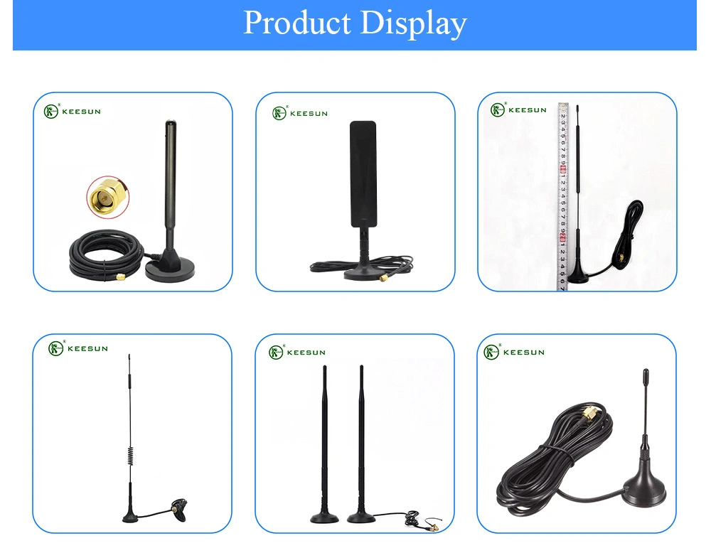 Black Color 90 Straight Angle 4G LTE Outdoor WiFi Antenna