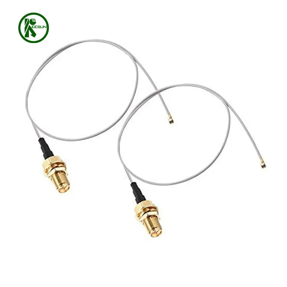 U. FL to RP-SMA Female Pigtail Antenna Coaxial RF1.13 Low Loss Cable RF Coaxial Adapter Connector