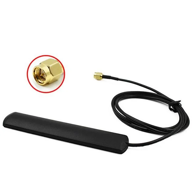 115*21*4.5mm Sm Patch Antenna SMA Male Connector 868/915MHz for Walkie Talkie Transceiver Radio