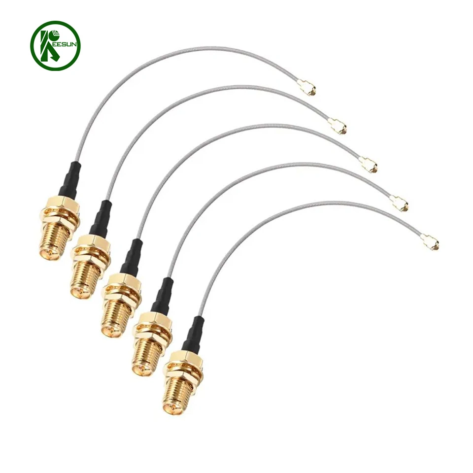 U. FL to RP-SMA Female Pigtail Antenna Coaxial RF1.13 Low Loss Cable RF Coaxial Adapter Connector