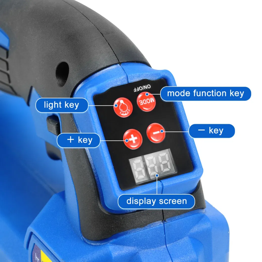 Professional Rechargeable Battery Electric Grease Gun with 900cc 10000 Psi Cordless Grease Gun