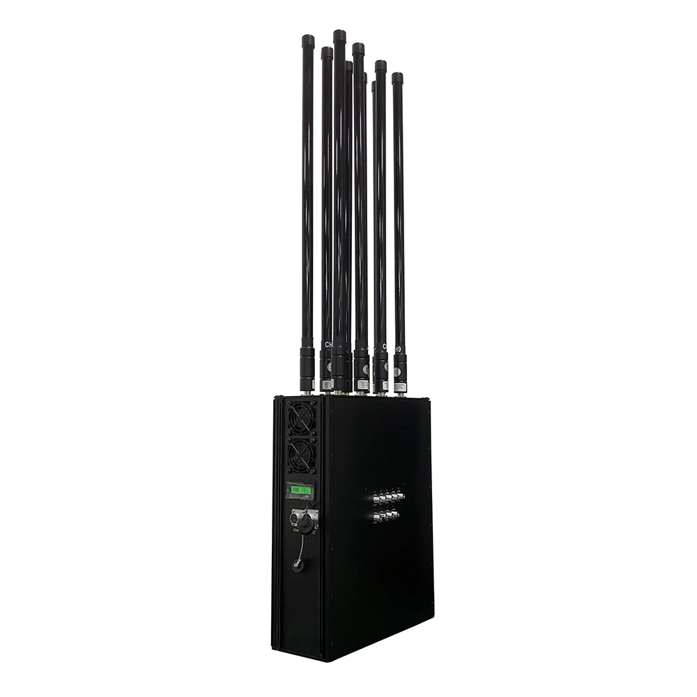 90W VIP Protection Security 9 Bands Antenna Backpack Jammer High Power