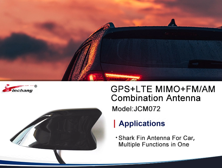 High Quality GPS 4G LTE MIMO FM Am Radio Combo Shark Fin Car Antenna
