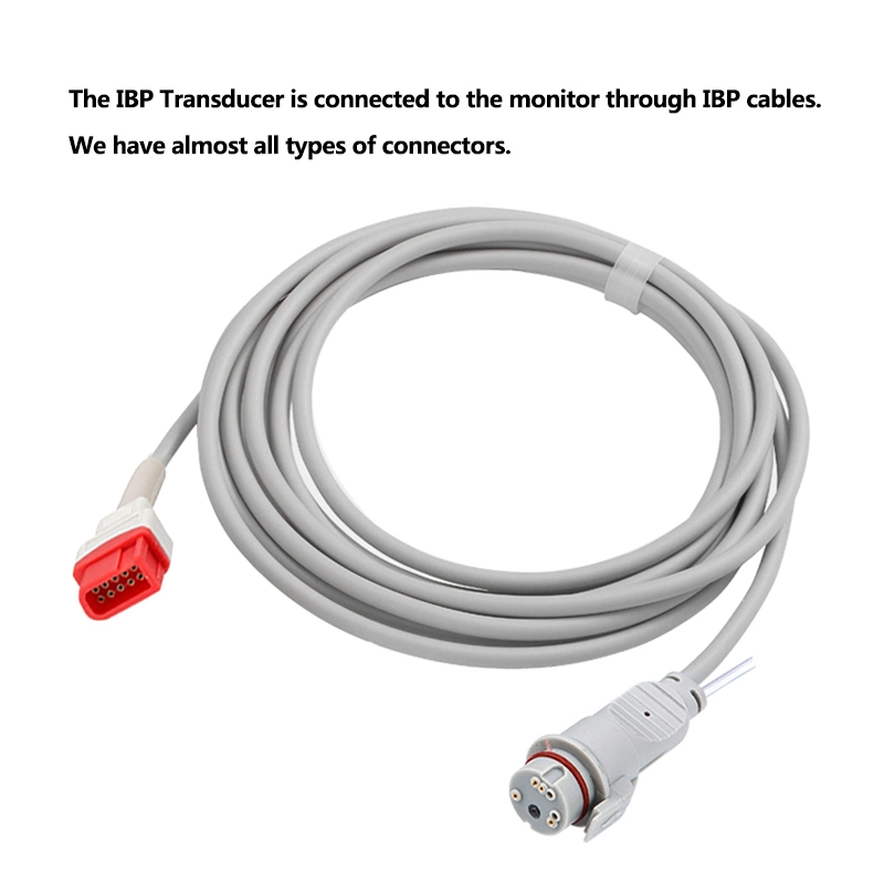 Spacelabs IBP Transducer Interface Cable-Reusable Compatible with Bd Connector