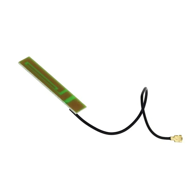 Green 35*6mm GSM/GPRS/3G Built in Circuit Board Antenna with 1.13 Line 15cm Long Ipex Connector