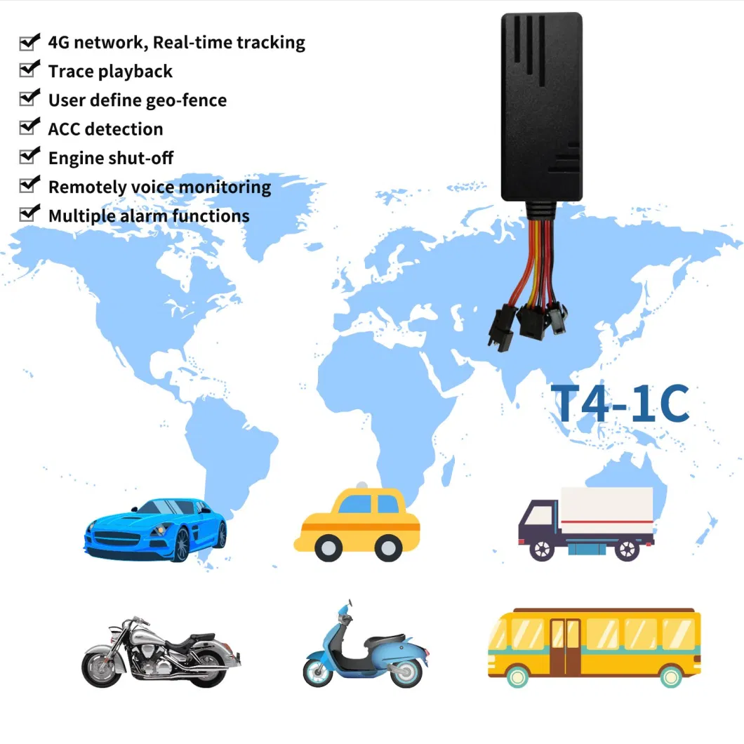 2g Motorcycle Locating Real Time Tracker GPS for Fleet Management Online Tracking Device
