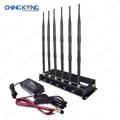 6 antenna GSM3g4g2.4G Locator Interceptor