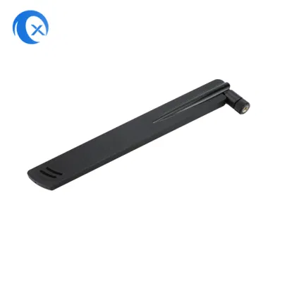 Antenna WiFi a dipolo omnidirezionale a guadagno 5 dBi dual band da 2.4/5.8 GHz Con connettore SMA girevole per WiFi Booster WLAN Rouber AP