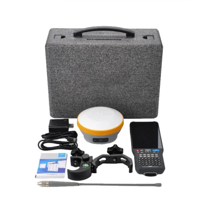High Target V200 aggiornamento GPS RTK High Assurance Land Surveying Equipaggiamenti Hi-Target D8PRO con controller Ihand55 High Precision base e. Ricevitore GNSS Rover