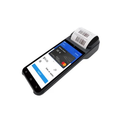 Sistema POS portatile intelligente da 5.5 pollici Android Billing POS Machine 4G Terminale POS mobile all-in-one con GPS WiFi della stampante Lettore di schede NFC Z92