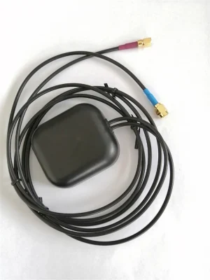 Antenna combinata GPS+GSM per auto con connettore SMA
