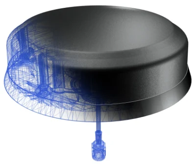 Funzione AM/FM con asta corta da 190 mm attiva 75 Ohm Auto Antenna con spina Motorola