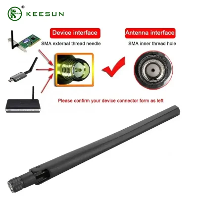 Ricevitore wireless 4G 5g 5,8g esterno e trasmettitore WiFi gomma Antenna anatra