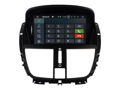 Witson Android 10 DVD GPS per auto Peugeot 207/207cc 2007-2014 Supporta il ricevitore DAB esterno