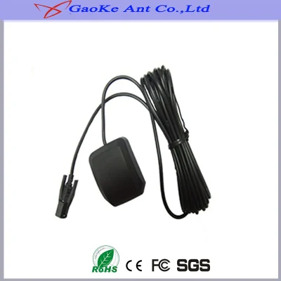 Antenna esterna GPS con montaggio magnetico o adesivo, connettore GT5 e ricevitore GPS con cavo RG174