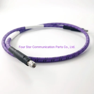 Test di precisione a perdita ultra bassa Hc500-kJ per l&prime;antenna elettrica impermeabile da 1000 mm Cavo assemblato per ponticelli coassiali RF con SMA maschio a SMA Connettori femmina
