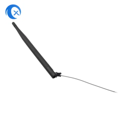 Antenna Nonidirezionali IoT Lora a 915 MHz nera girevole con volare Filo saldabile