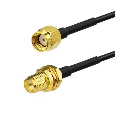 Cavo di prolunga per antenna WiFi, spina RP SMA per router Wi-Fi Connettore del cavo D-link