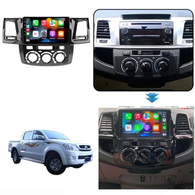 Navigazione GPS per auto Android Fortuner SW4 Hilux Vigo