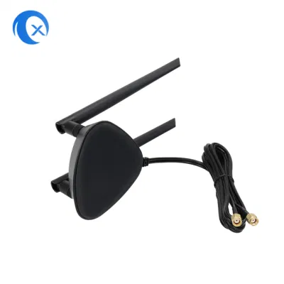 Antenna WiFi Extender magnetica ad alto guadagno da 5 dBi dual band da 2.4/5,8 g con Cavo RG174 per PC