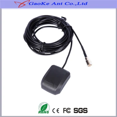 Antenna esterna GPS con montaggio magnetico o adesivo, connettore GT5 e ricevitore GPS con cavo RG174