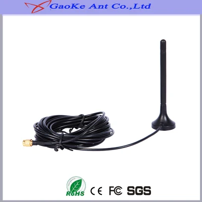 Antenna a frusta Bluetooth in gomma per router WiFi esterno da 2,4 GHz, antenna WiFi a lungo raggio ad alto guadagno