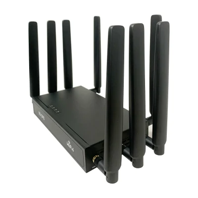 WIFI wireless 802.11ax WiFi6 Dual Band 5g LTE CPE 2,4G e 5g Router con 8 antenne esterne segnale più forte copertura più ampia 5g/4G Slot SIM classe industriale