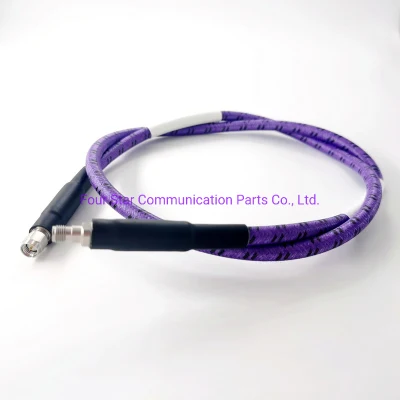 Test di precisione a perdita ultra bassa Hc500-kJ per l&prime;antenna elettrica impermeabile da 1000 mm Cavo assemblato per ponticelli coassiali RF con SMA maschio a SMA Connettori femmina