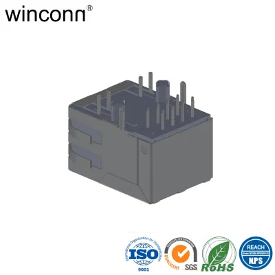 Trasformatore RJ45 RJ11 Rj46 RJ12 RJ45+USB RJ45+USB 3.0 ATX;BTX;FPC;FFC;LVDS;header;connettore IC;RJ45;USB;1394;DIN;HDMI;PCIe;SATA;WTB;BTB;WTW;RF;D-SUB;DVI;NGFF