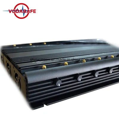 16 antenne telecomando jammer di segnale del telefono cellulare, 60m 3G 4G 5g telecomando VHF UHF sistema di jammers con rison