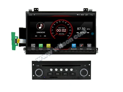 Lettore DVD per auto Witson Quad-Core Android 11 per Citroen C5 Memoria ROM multimediale per veicoli da 2 g RAM da 16 GB