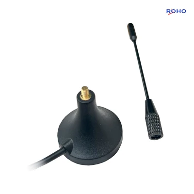 Connettore coassiale RF diritto placcato oro da femmina SMA a UFL, Ipex, MHF con cavo da 1.13/1,37 mm con passacavo