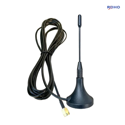 Connettore coassiale RF diritto placcato oro da femmina SMA a UFL, Ipex, MHF con cavo da 1.13/1,37 mm con passacavo
