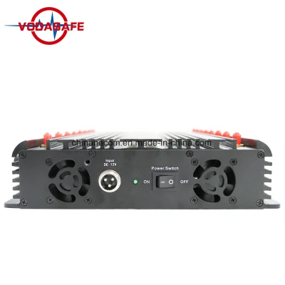 16 antenne telecomando jammer di segnale del telefono cellulare, 60m 3G 4G 5g telecomando VHF UHF sistema di jammers con rison