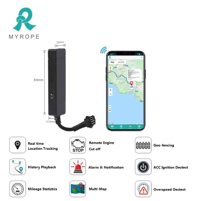 Sistema GPS Mini Small Car per veicoli flotta antifurto in tempo reale Dispositivo di tracciamento