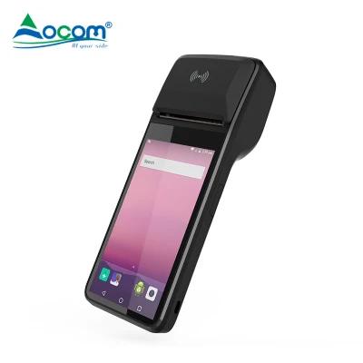 Terminale POS mobile con schermo a sfioramento wireless GPS AGPS da 5.0 pollici Con lettore NFC per stampante