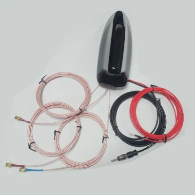 Antenna a pinna di squalo DVB-T con montaggio dall&prime;alto GPS/radio AM FM per Auto