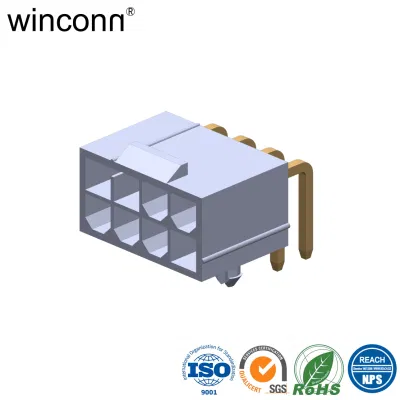 ATX 3.0 BTX FPC FFC Power Mini Micro Fit da 4,2 mm Connettore femmina IC connettore LVDS RJ45 USB 1394 Mini DIN HDMI PCIe Serial ATA WTB BTB WTW RF D-SUB DVI M2 Connettore SIM