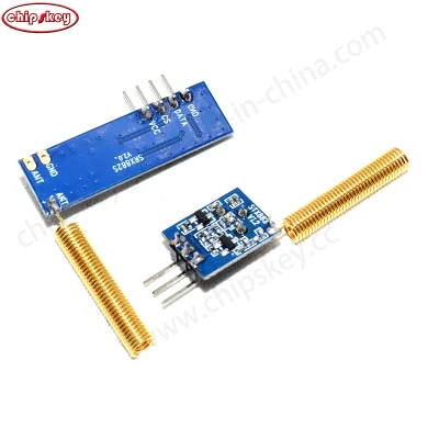 N. 38247 315 MHz Ask Transceiver Module Kit Srx882 + Stx882 Antenna a molla + modulo RF wireless da 315 MHz