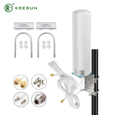 Base Wi-Fi 4G esterna Omni Barrel LTE impermeabile Antenna della stazione